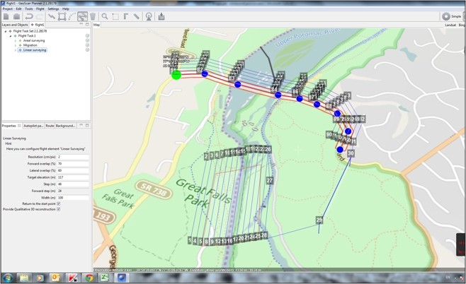 Methane detection results