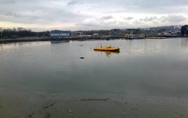 Overgang rioolslib en waterbodem