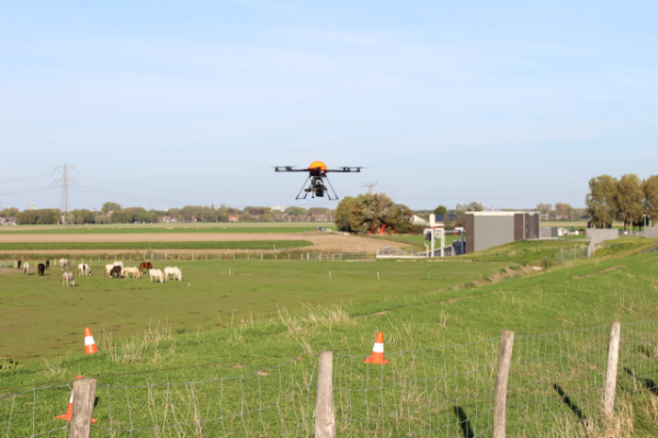Drone pollution detection
